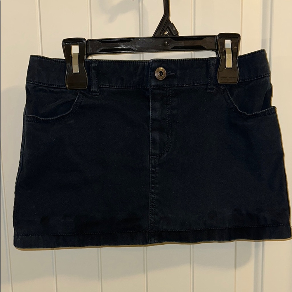 Abercrombie & Fitch Navy Blue Kids Skirt